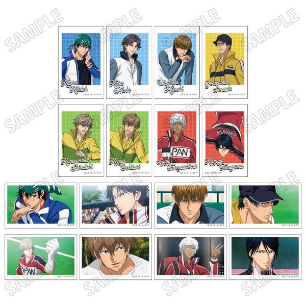 【5月予約】新テニスの王子様描き下ろしミニフォトカードコレクション【冬のトレーニングver.】 8個入BOX キャラグッズ 4582777544094