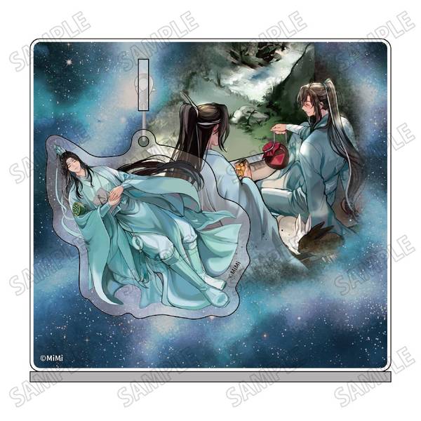 【4月予約】大河幻想ラジオドラマ「魔道祖師」描き下ろしゆらゆらアクリルジオラマ【幻夢ver.】(2)藍忘機 キャラグッズ 4582777545978
