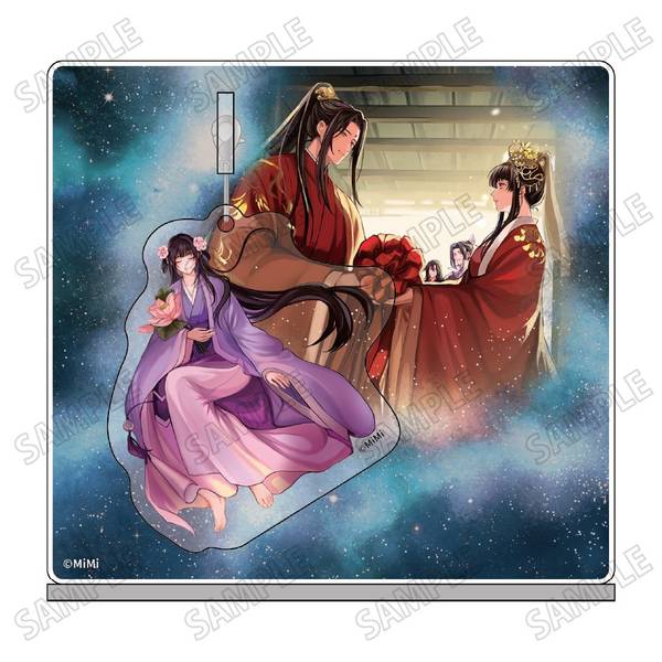 大河幻想ラジオドラマ「魔道祖師」描き下ろしゆらゆらアクリルジオラマ