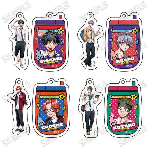 【6月予約】「ファントムバスターズ」描き下ろしアクリルキーホルダーコレクション 8個入BOX キャラグッズ 4582777547903