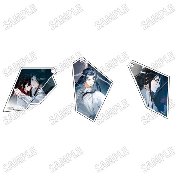 【4月予約】大河幻想ラジオドラマ「魔道祖師」描き下ろし破片風アクリルキーホルダーセット【幻鏡ver.】(2)藍忘機 キャラグッズ 4582777548306