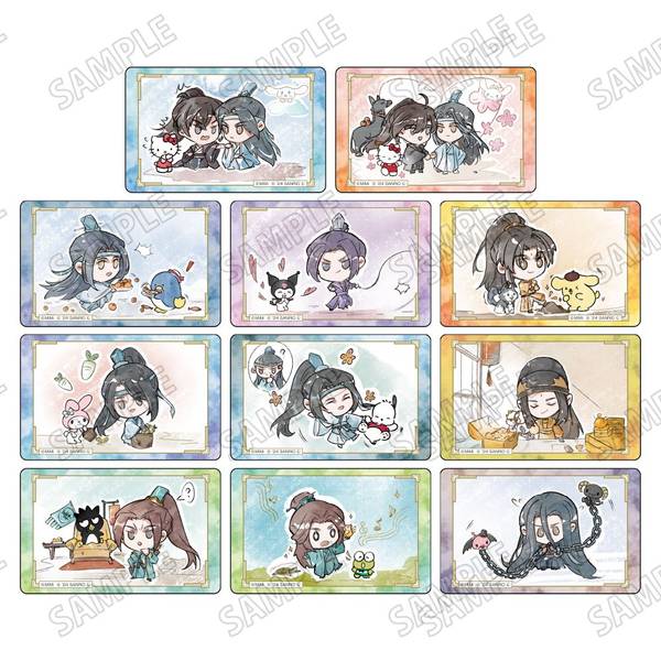 【4月予約】大河幻想ラジオドラマ「魔道祖師」×サンリオキャラクターズクリアカードコレクション【1コマ漫画ver.】 11個入BOX キャラグッズ 4582777548610