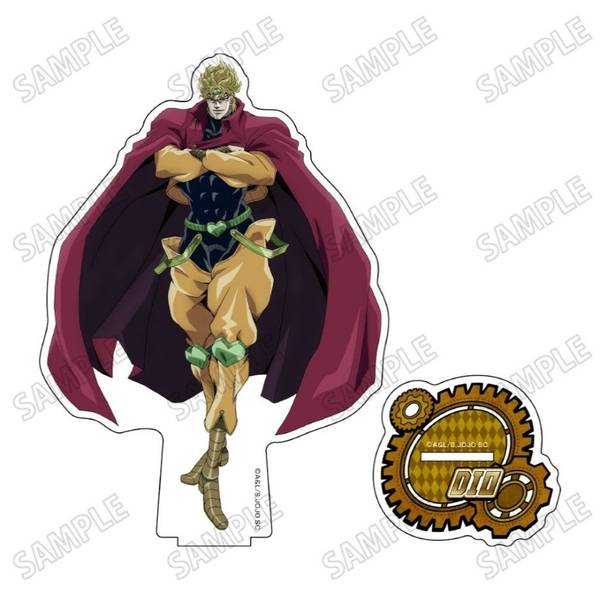 【5月予約】ジョジョの奇妙な冒険 スターダストクルセイダース描き下ろしBIGアクリルスタンド【JF25】(6)DIO キャラグッズ 4582777549891