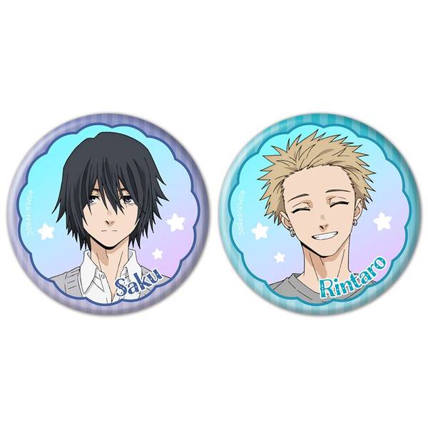 TVアニメ『薫る花は凛と咲く』 オーロラ缶バッジ2個セット 依田絢斗