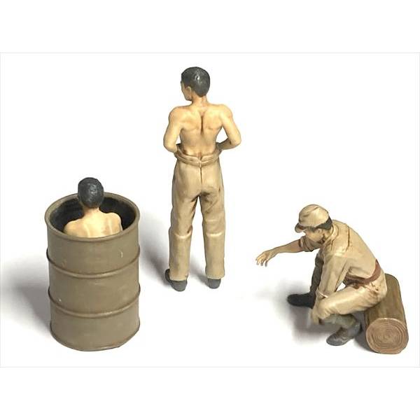 6月予約】CHINO MODEL 1/35 陸軍ドラム缶風呂セット スケール
