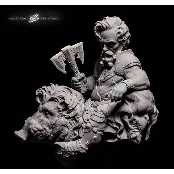 ガラパゴスミニチュアズ 1/10 ハルドリック・ダブルビアード スケールモデル GP-F03