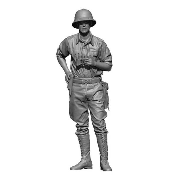 1/35アメリカ陸軍第1軍オマール・ブラッドレー指揮官　第2機甲師団　完成品 1/35アメリカ陸軍第1軍オマール・ブラッドレー指揮官第2機甲師団