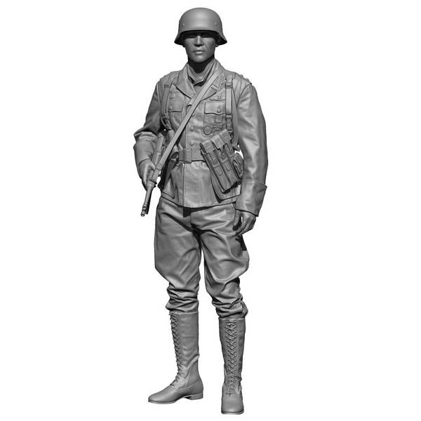 【9月予約】H3 Models 1/24 WWII ドイツ・アフリカ軍団の下士官 スケールモデル HS24095