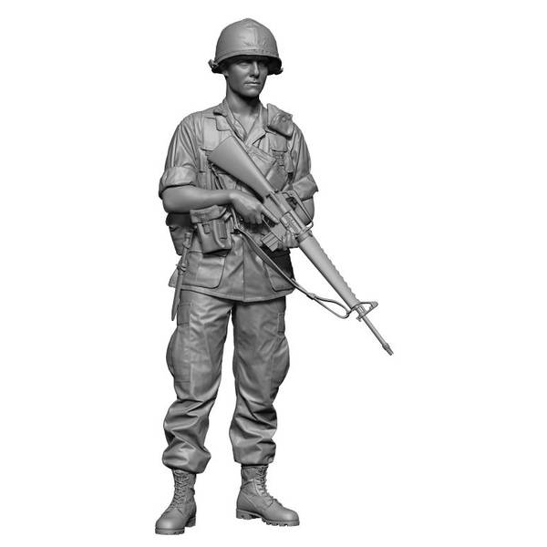 9月予約】H3 Models 1/16 現用 アメリカ ベトナム戦争の軍曹