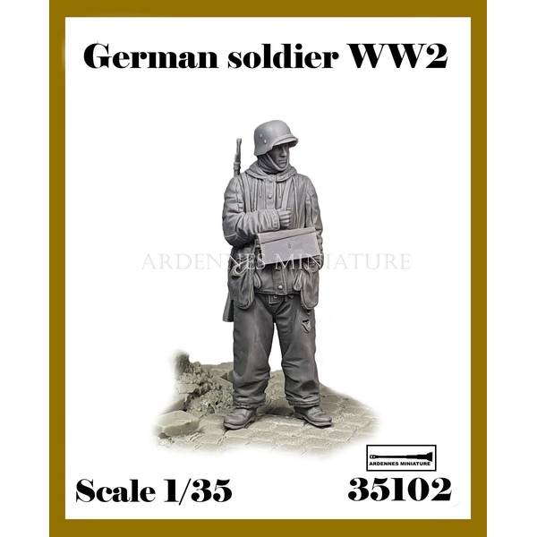 ドイツ軍兵士プラモデル完成品 プラモデル | 1/35 ミリタリー | ドイツ | 兵士・フィギュア