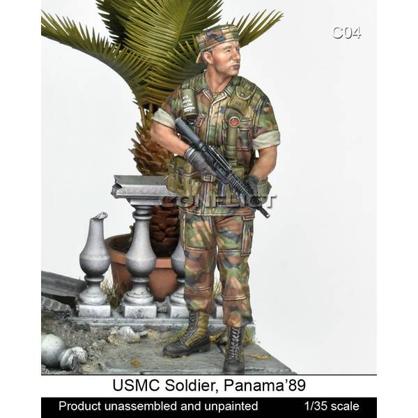 【4月予約】コンフリクト・ミニチュアズ 1/35 現用 アメリカ 海兵隊の兵士 パナマ1989 スケールモデル CM-C04