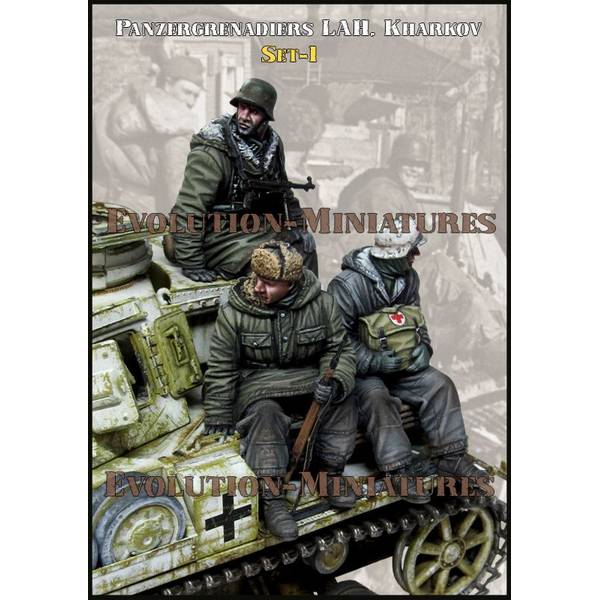 4月予約】エボリューション 1/35 WWII ドイツ SS師団LAHの装甲擲弾兵