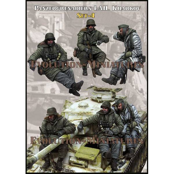 4月予約】エボリューション 1/35 WWII ドイツ SS師団LAHの装甲擲弾兵