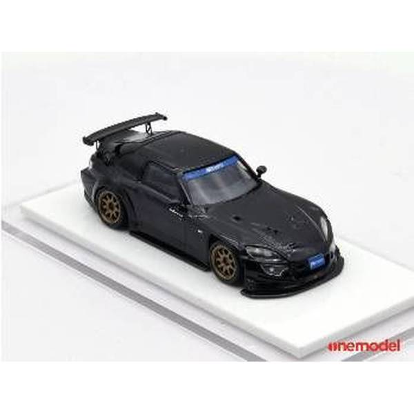 ワンモデル 1/64 ホンダ S2000 Spoon ストリートパージョン ブラック