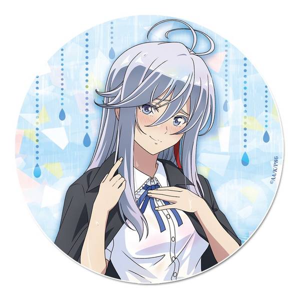 【11月予約】８６―エイティシックス― 描き下ろしホログラム缶バッジ[レーナ]雨宿り キャラグッズ 4589830083873