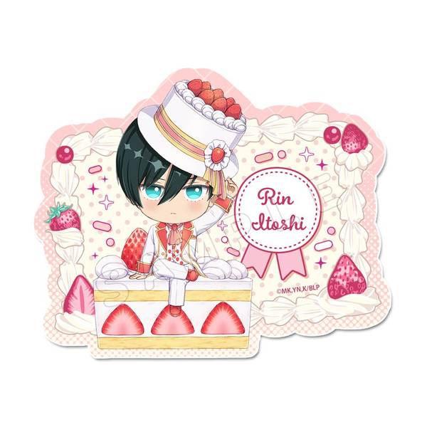 【4月予約】ブルーロック ぷちちょこステッカー[糸師 凛]ショートケーキver. キャラグッズ 4589830090710