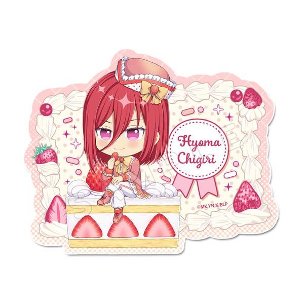 【4月予約】ブルーロック ぷちちょこステッカー[千切豹馬]ショートケーキver. キャラグッズ 4589830090758