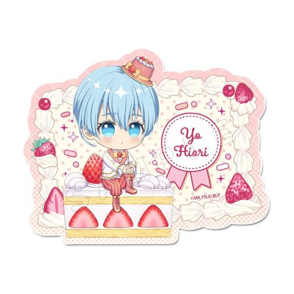 【4月予約】ブルーロック ぷちちょこステッカー[氷織 羊]ショートケーキver. キャラグッズ 4589830090789