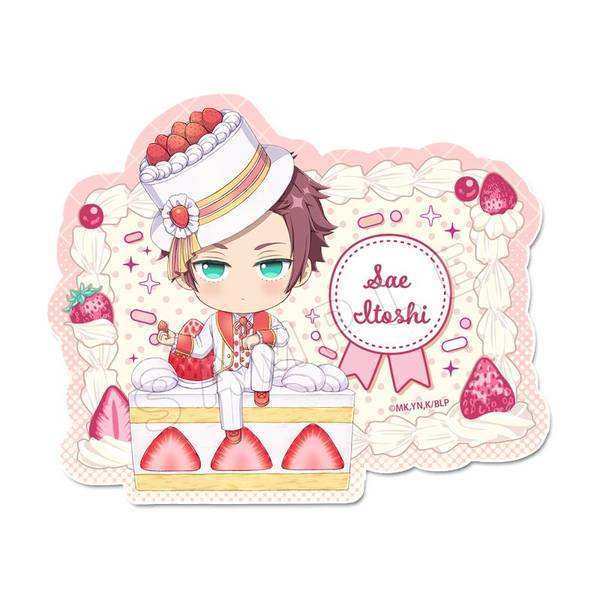 【4月予約】ブルーロック ぷちちょこステッカー[糸師 冴]ショートケーキver. キャラグッズ 4589830090796