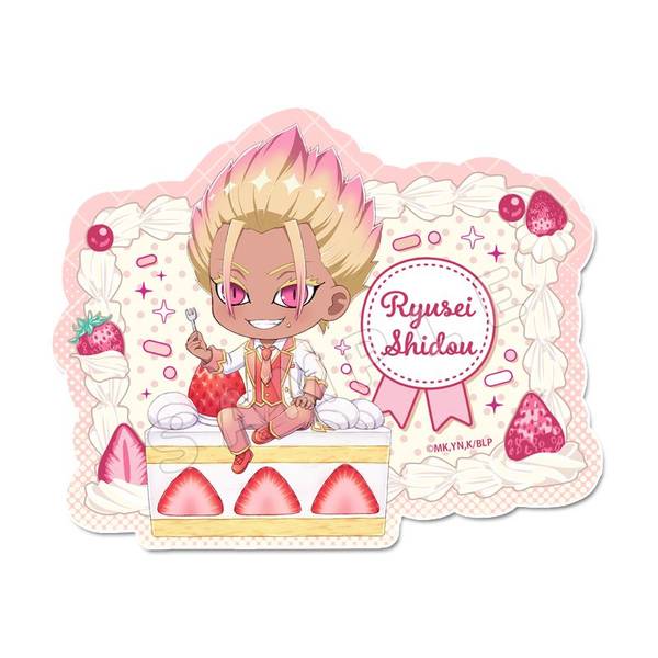 【4月予約】ブルーロック ぷちちょこステッカー[士道龍聖]ショートケーキver. キャラグッズ 4589830090802