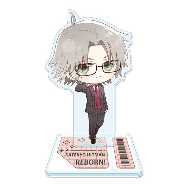 【4月予約】家庭教師ヒットマンREBORN! ぷちちょこ アクリルスタンド[獄寺隼人]メガネ&スーツver. キャラグッズ 4589830090857