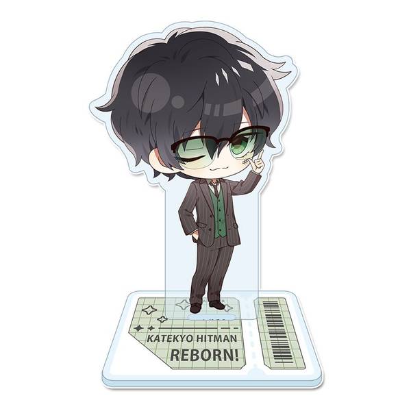 【4月予約】家庭教師ヒットマンREBORN! ぷちちょこ アクリルスタンド[ランボ]メガネ&スーツver. キャラグッズ 4589830090901