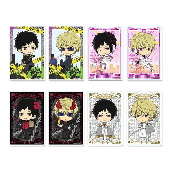 【4月予約】TVアニメ「デュラララ!!×２」 ぷちちょこトレーディングアクリルカード 8個入BOX キャラグッズ 4589830091632