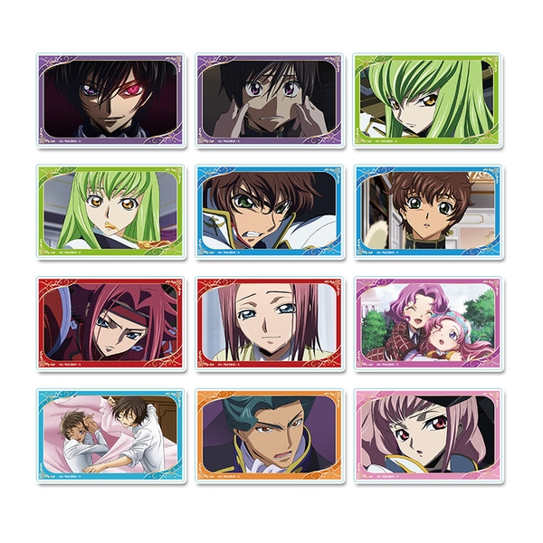 コードギアス 反逆のルルーシュ トレーディングアクリルカード 12個入BOX
