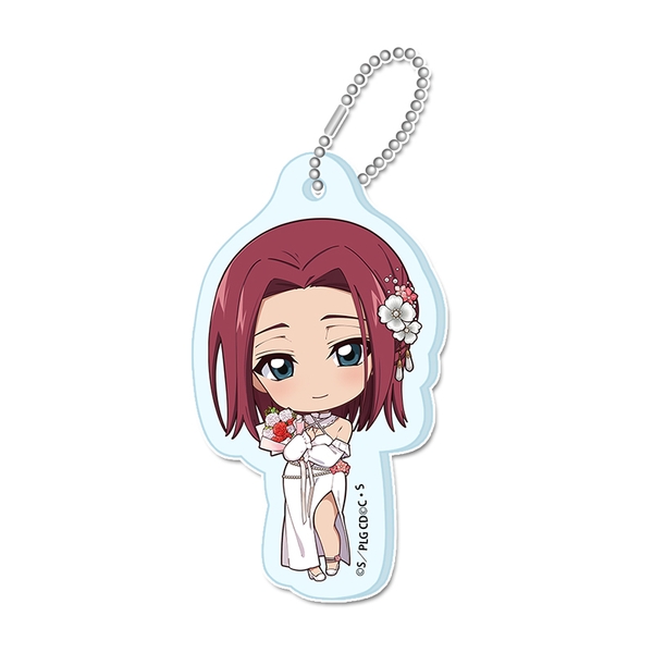 コードギアス 反逆のルルーシュ ぷちちょこミニアクリルキーホルダー[カレン(A)]Flower Collection