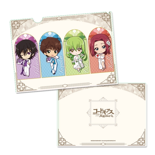 コードギアス 反逆のルルーシュ ぷちちょこクリアファイル[A]Flower Collection