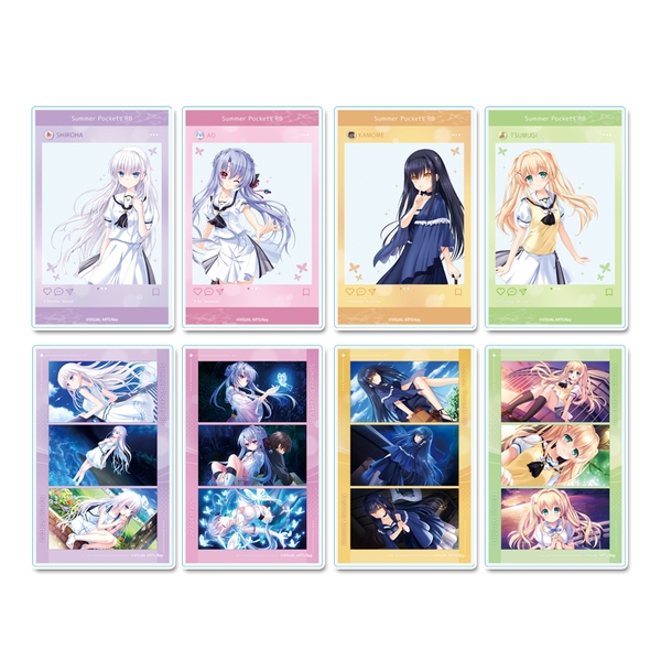 『Summer Pockets REFLECTION BLUE』 トレーディングアクリルカード 8個入BOX