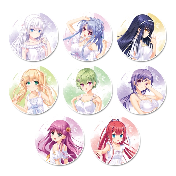 『Summer Pockets REFLECTION BLUE』 トレーディング缶バッジ 8個入BOX