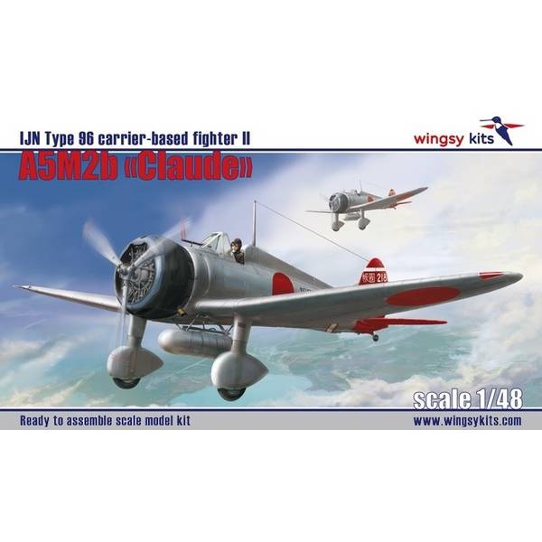 ウィングジーキット 1/48 九六式二号二型 艦上戦闘機 (後期型) スケールモデル WNKD5-01