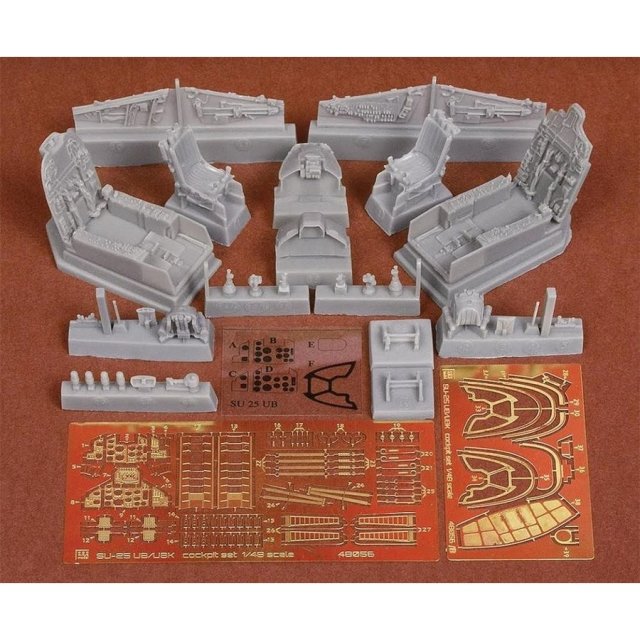 SBS 1/48 Su-25UB/UBK コックピットセット 模型用グッズ SBM48056