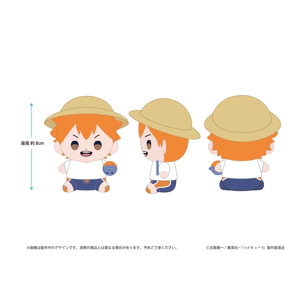 ハイキュー!! もっちび ぬいぐるみ 日向翔陽 ビーチボールver.