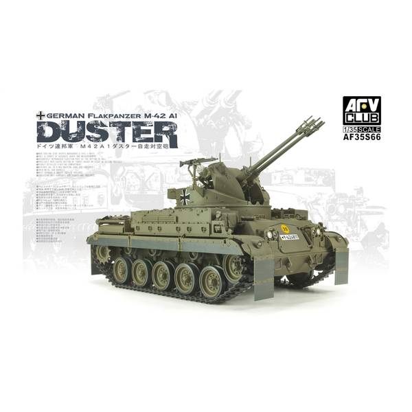 プラモデル　1/35 M42A1 自走高射機関砲ダスター 後期型(ベトナム戦争) [FV35042] AFVクラブ 1/35 M42A1自走高射機関砲ダスター後期型ベトナム戦