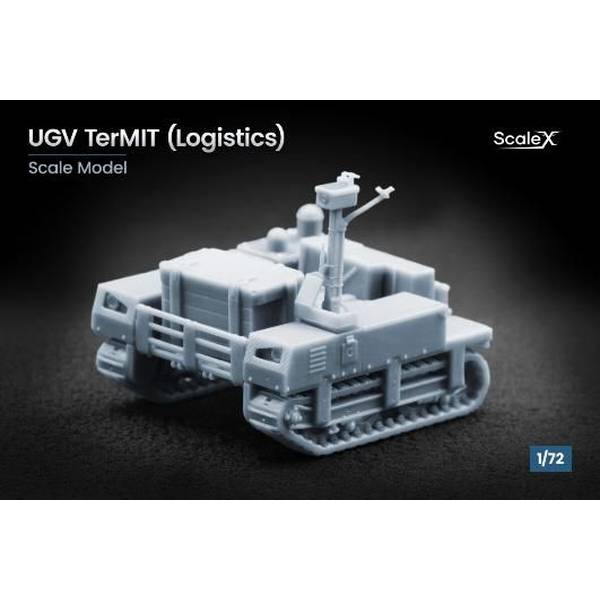 【3月予約】スケールX 1/72 多用途無人車両 "テルミット" 輸送車型 (2個入) スケールモデル SCXVG72005
