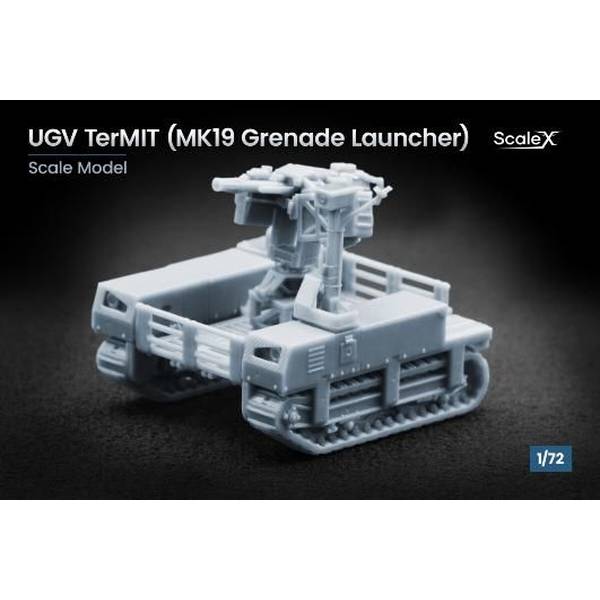 【3月予約】スケールX 1/72 多用途無人車両 "テルミット" w/Mk.19 自動擲弾銃 (2個入) スケールモデル SCXVG72007