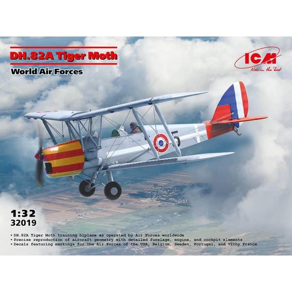 12月予約】KPモデル 1/72 DH-82A タイガーモス 