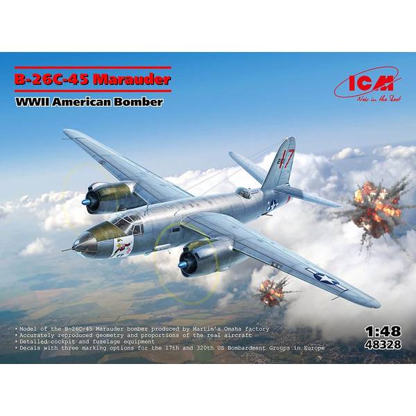 ICM 1/48 日本陸軍 Ki-21-Ib 九七式重爆撃機 w/パイロット＆グランド