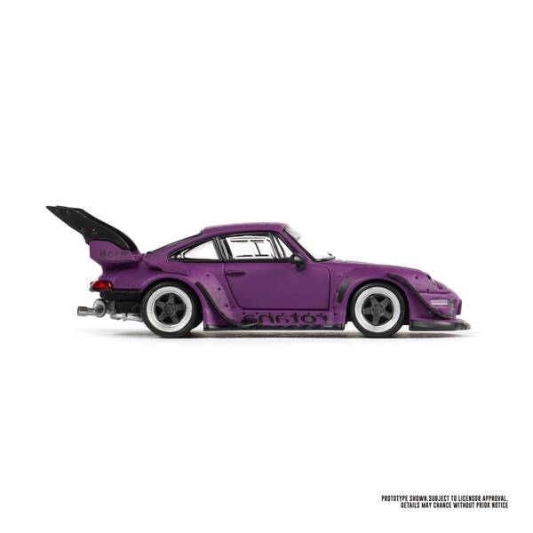 10月予約】MODEL MODEL 1/64 ポルシェ RWB 993 Rotana パープル