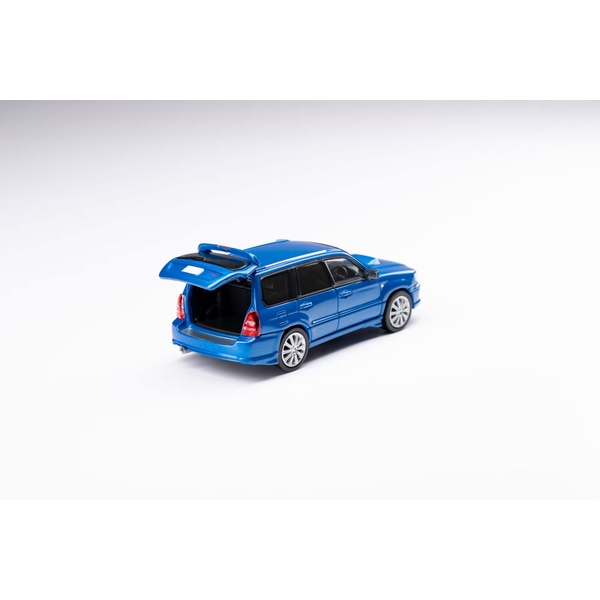 7月予約】1/64 スバル フォレスター SG9 Sti ブルー 完成品ミニカー