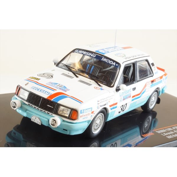 【中古】ixo 1/43 シュコダ ファビア R5 EVO 2019年ラリー・コンドロス C.De Cecco / J Humblet ＃18 ミニカー【箱色あせあり】[10][240010475246] 中古】ミニカー 1/43 シュコダ ファビア R5 EVO 2019年ラリー
