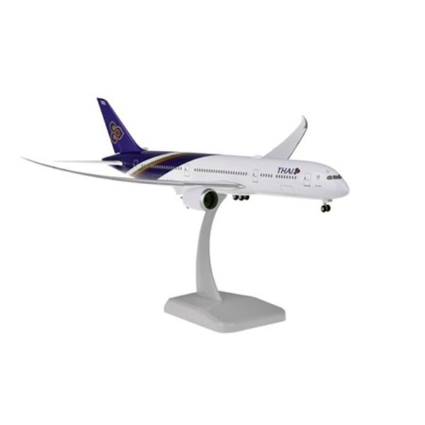 ホーガンウィングス 1/200 B787-9 タイ航空 WiFi アンテナ付 ランディングギア・スタンド付属 完成品モデル 11151GR