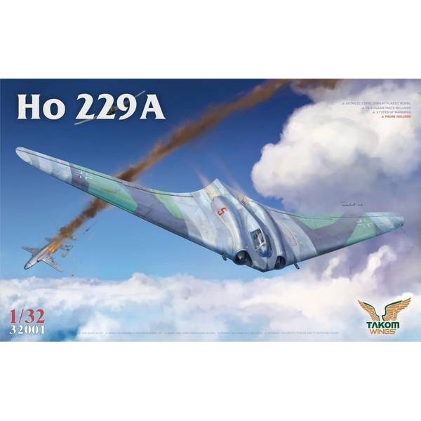 タコム 1/32 ホルテン Ho229A スケールモデル TKO32001