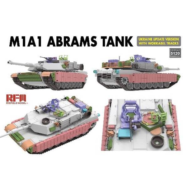ライフィールドモデル 1/35 M1A1 エイブラムス ウクライナ軍