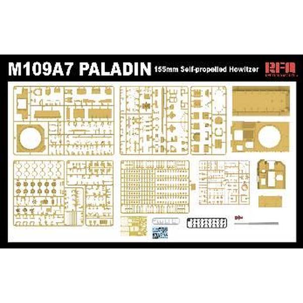 ライフィールドモデル 1/35 M109A7 パラディン 155mm自走砲w