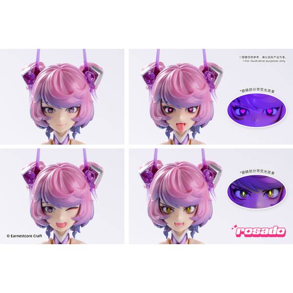 星花　スターフラワー・ブラックアイリス　核誠治造　フィギュア　完成品　2 rosado Project RS-02 星花・ブラックアイリス (フィギュア
