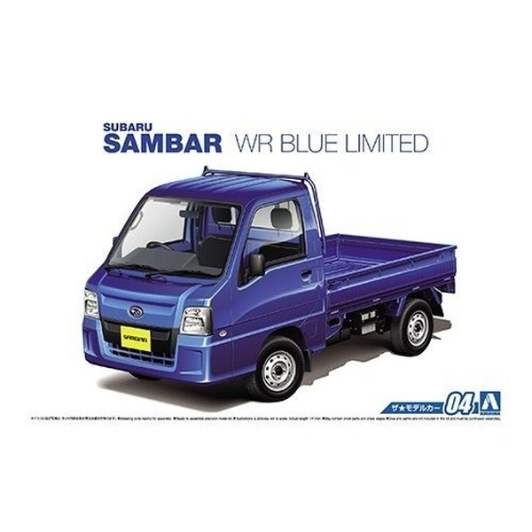 1/24 スバル TT2 サンバートラック WRブルーリミテッド '11