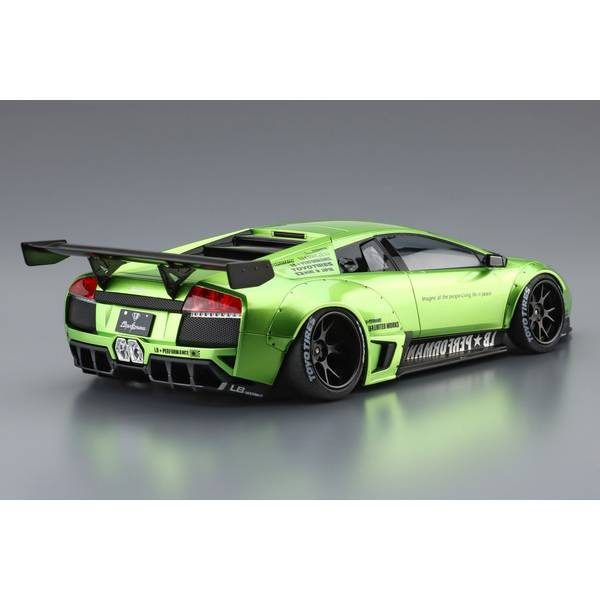 アオシマ1/24 ムルシエラゴ アヴェンタドール 零戦(専用品) AOSHIMA、ドア開閉可能キットを備えた「ムルシエラゴ SV」1/24